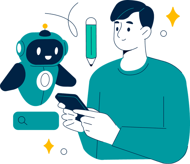 Ilustração — transcrição em tempo real